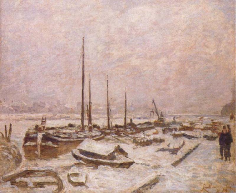  The Seine in Winter